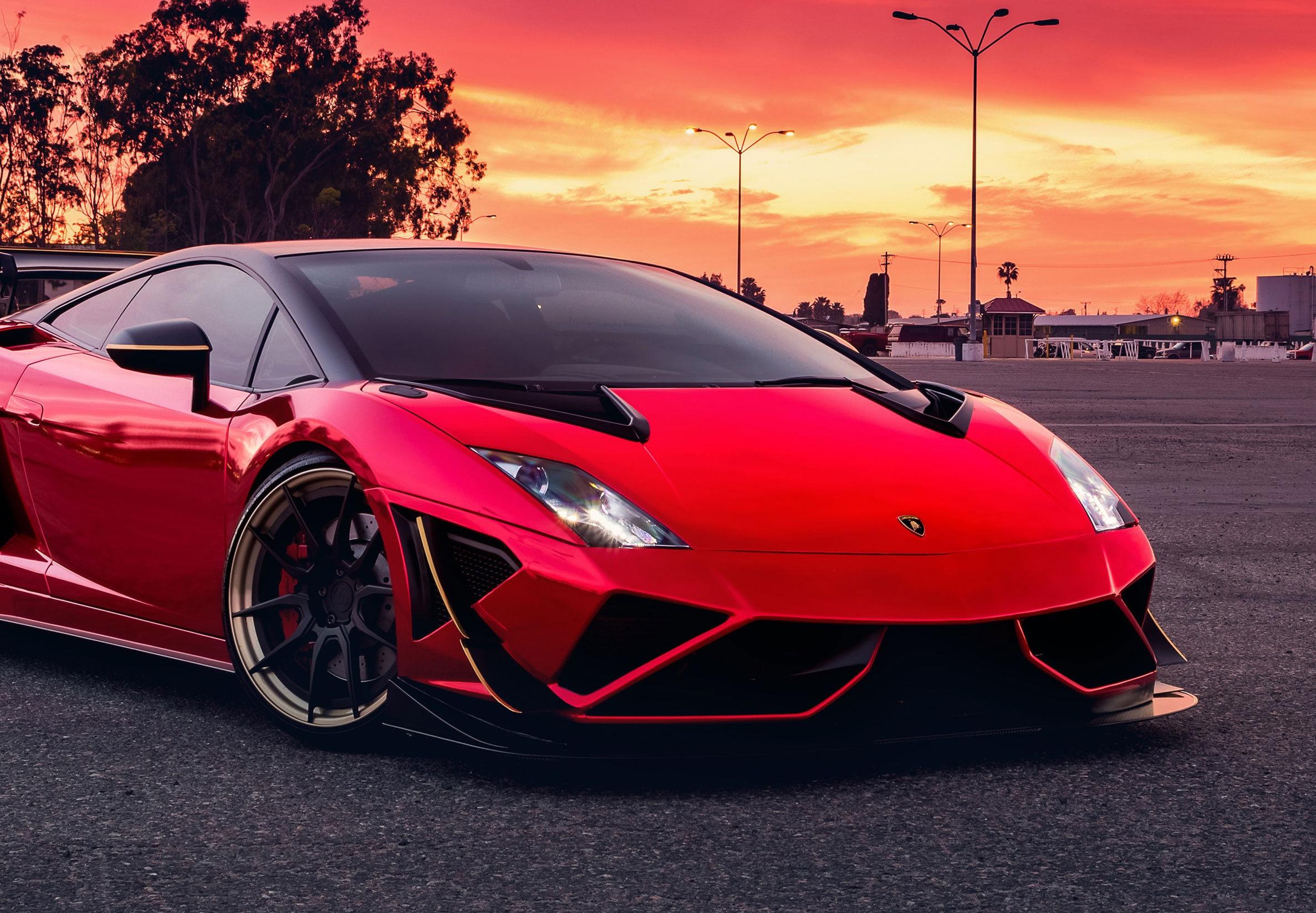 Stay Tuned Motorsports red lambo